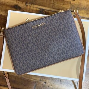 Adele Logo Michael Kors Crossbody Bag
